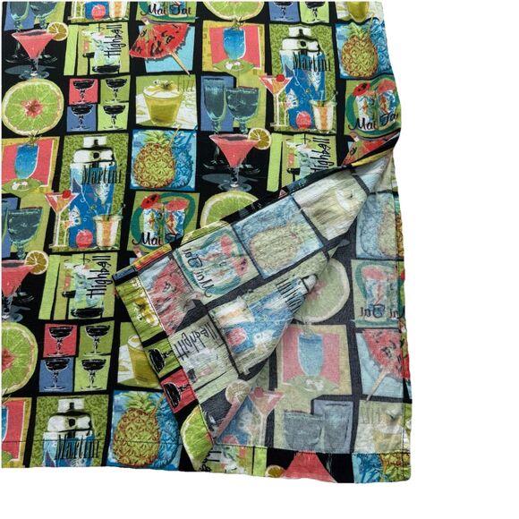 VTG Weekend Traffic Dress Womens XL Sleeveless Pullover  Vacation Alcohol Drinks - Picture 3 of 9